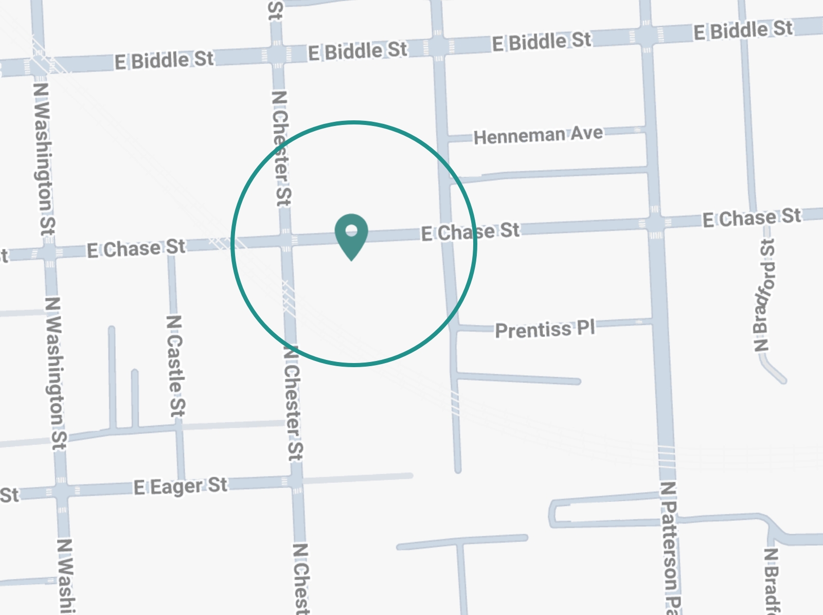 East Chase Baltimore Location